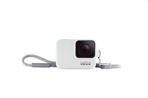 GoPro Sleeve + Lanyard in White (Gopro Official Accessory)