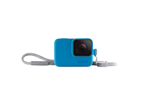 GoPro Sleeve + Lanyard in Blue (Gopro Official Accessory)